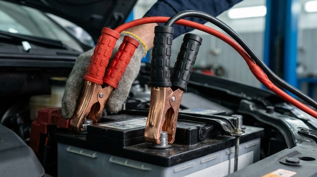 کابل جامپر استارتر (باتری به باتری)