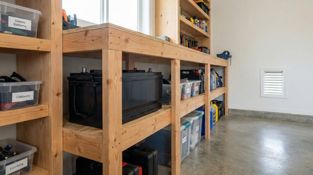 محیط مناسب ذخیره‌سازی باتری