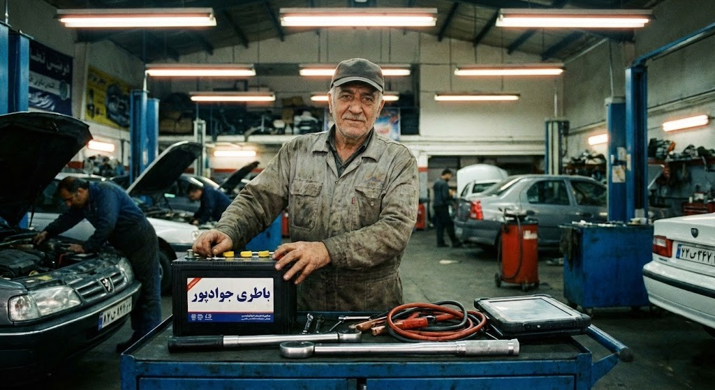 تعویض باتری خودرو در زمستان